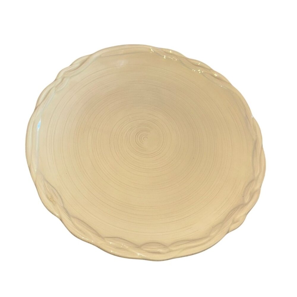 Vintage Tracy  Stoneware 13-Inch Round Dinner Plate